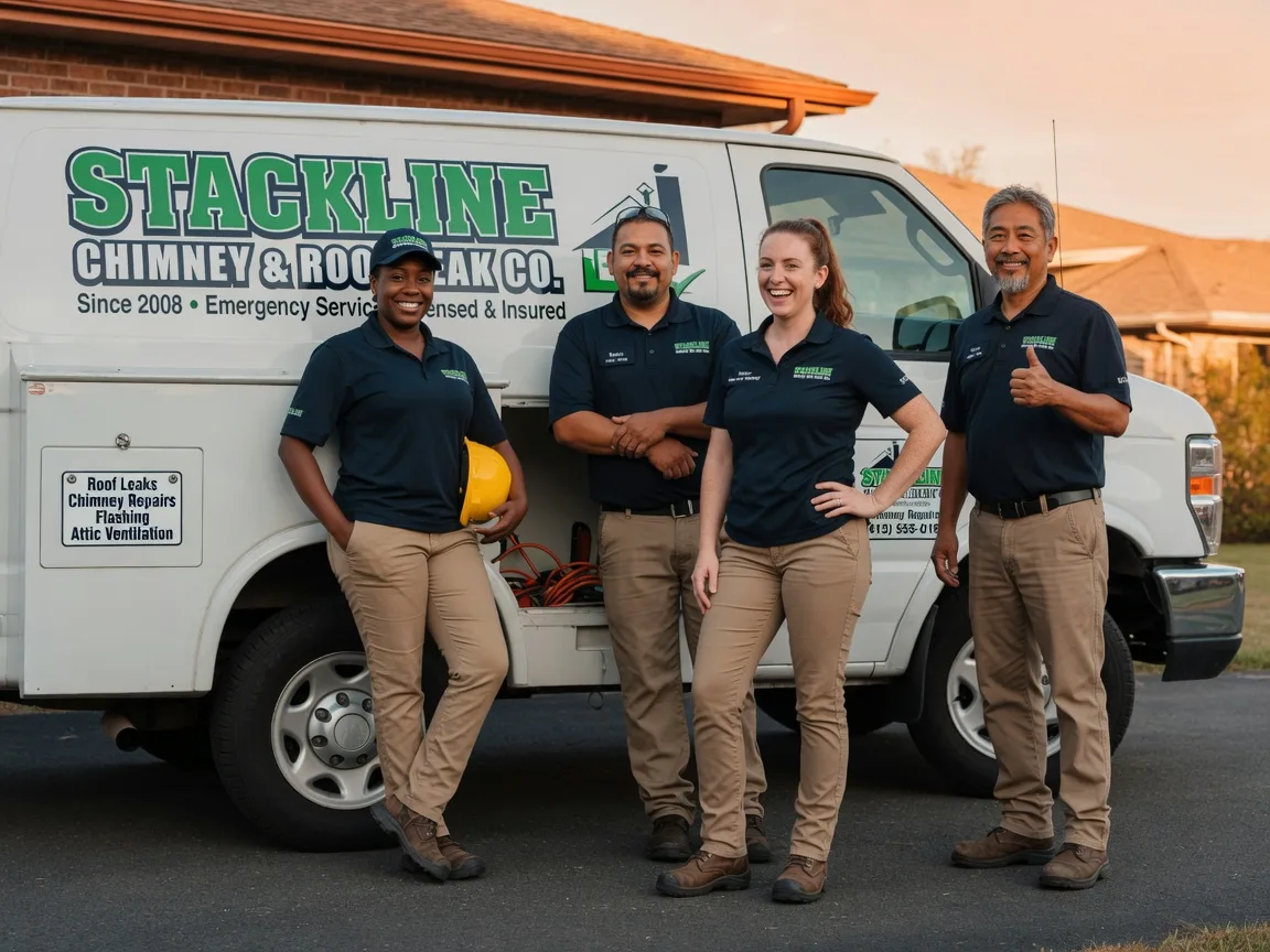 Chimney flashing repair company in Sage, AR